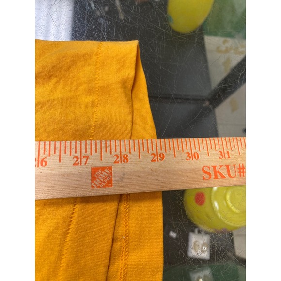 Vintage 90s Christian His Kids Religious T Shirt Yellow XL Cotton - Picture 8 of 8